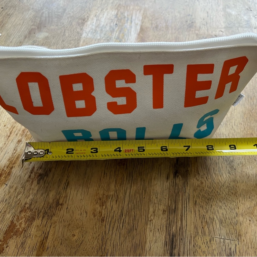 Cute Lobster Rolls Zipper Bag Travel Makeup Weekender - Picture 8 of 12
